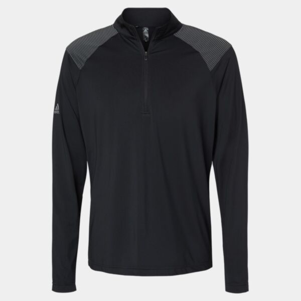 Men's Ultimate365 Lightweight Shoulder Stripe Quarter-Zip Pullover Thumbnail