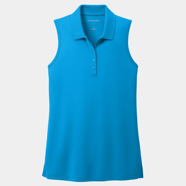 Ladies Dry Zone ® UV Micro Mesh Sleeveless Polo Thumbnail