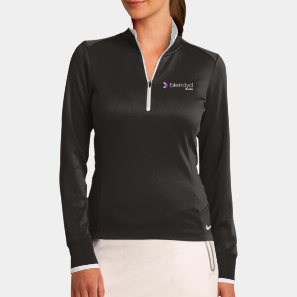 Blendyd - Ladies Dri FIT 1/2 Zip Cover Up Thumbnail